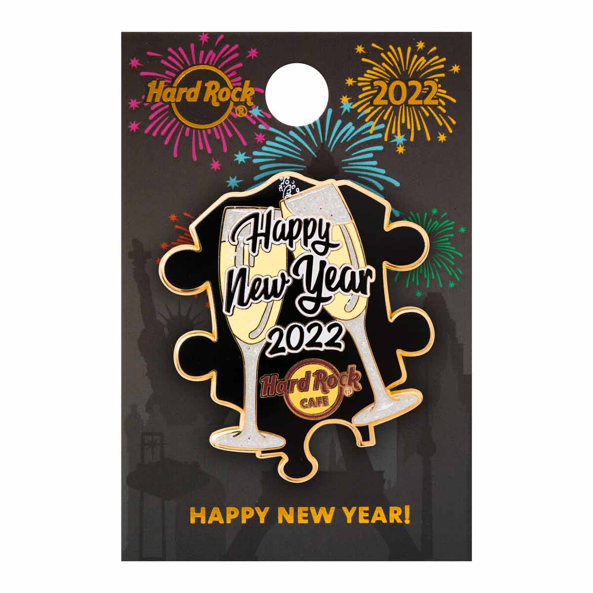 New Year's 2022 Guitar Puzzle Pin Series image number 4